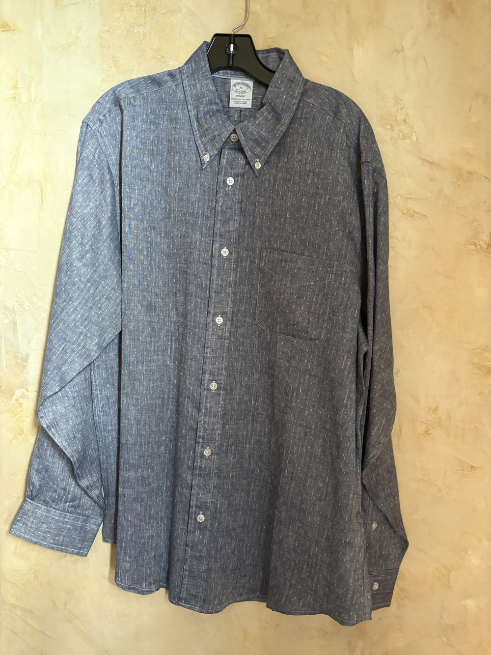 Brooks Brothers Regent  long sleeve men shirt, XL, excellent conditions